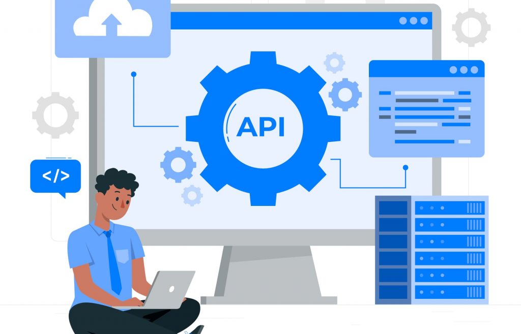 illustration of api